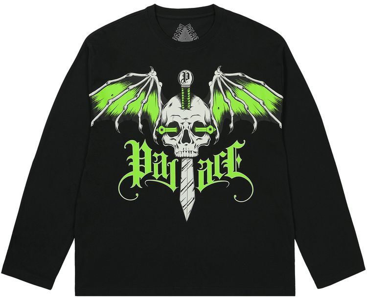 Palace Wingspan Long Sleeve Black