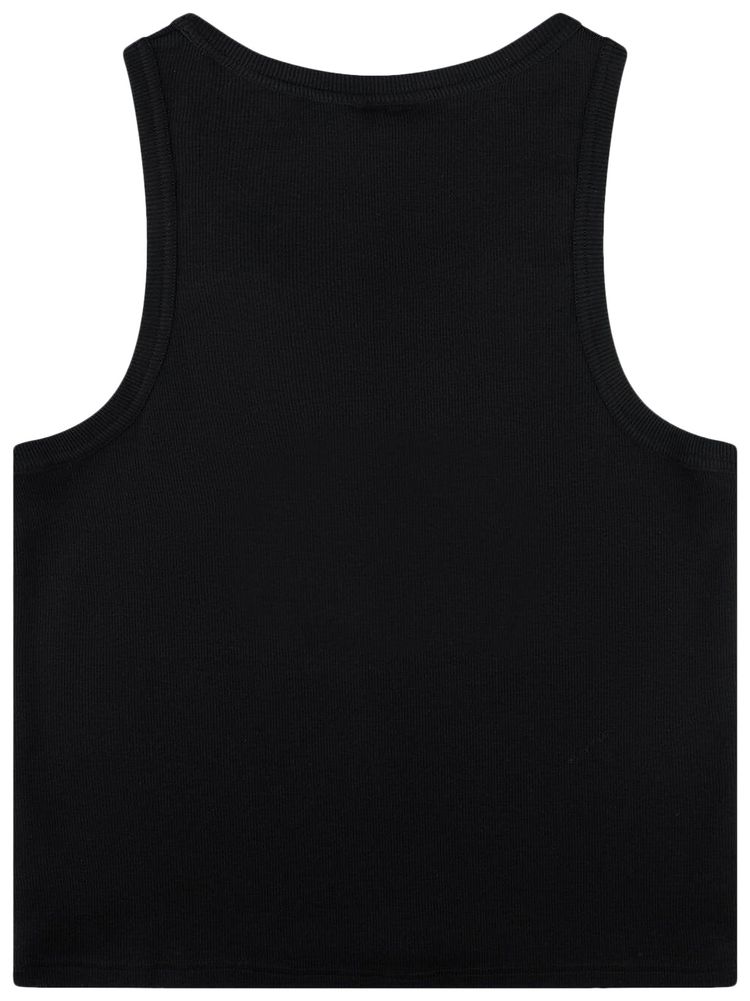 Charles Jeffrey Loverboy Knitted Logo Tank Top Black