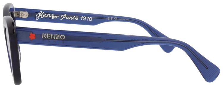 Kenzo Cat Eye Sunglasses BlueSmoke