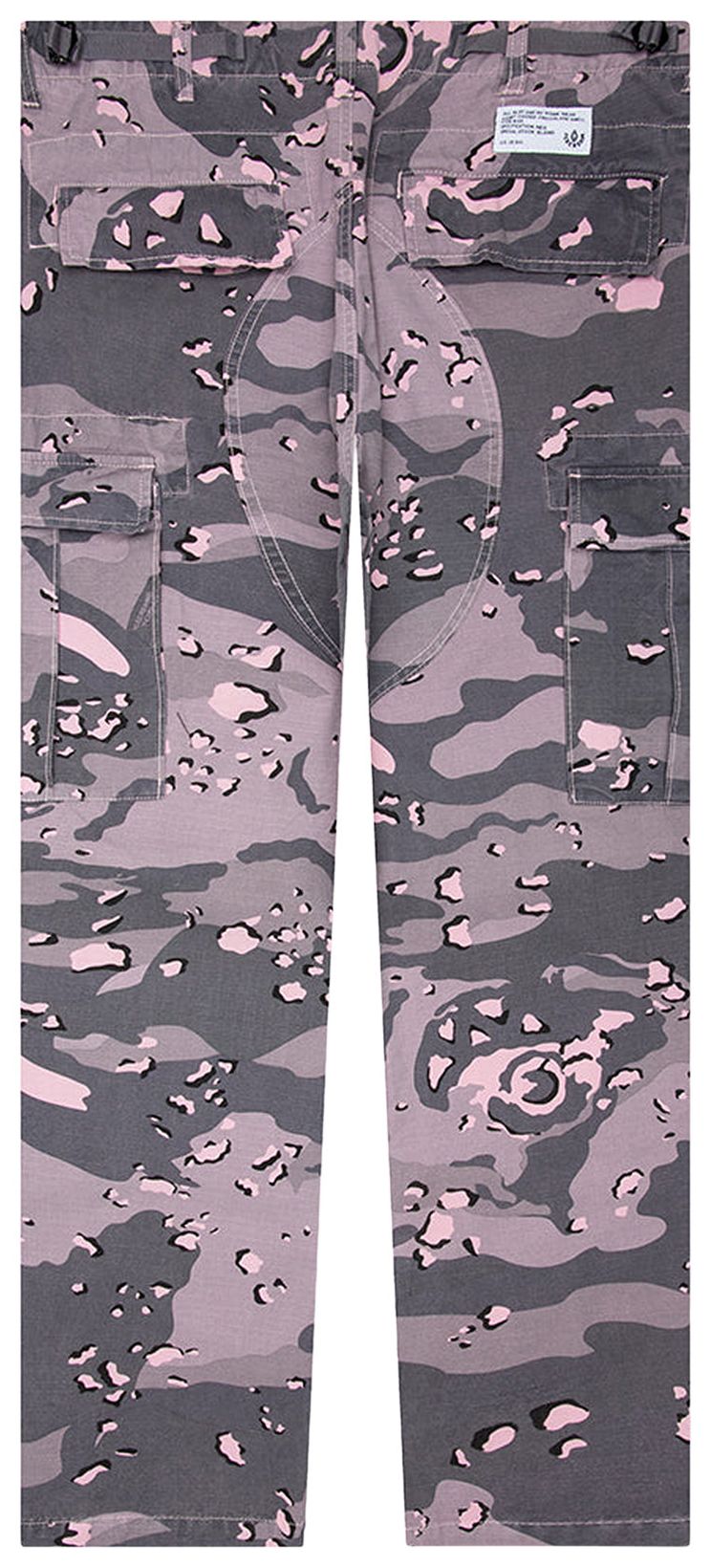 Icecream Dipped Cargo Pants Pink Nectar