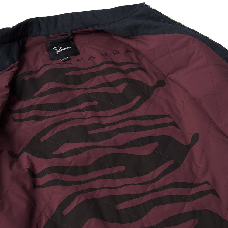 Parra Pumping Gas Jacket Navy Blue