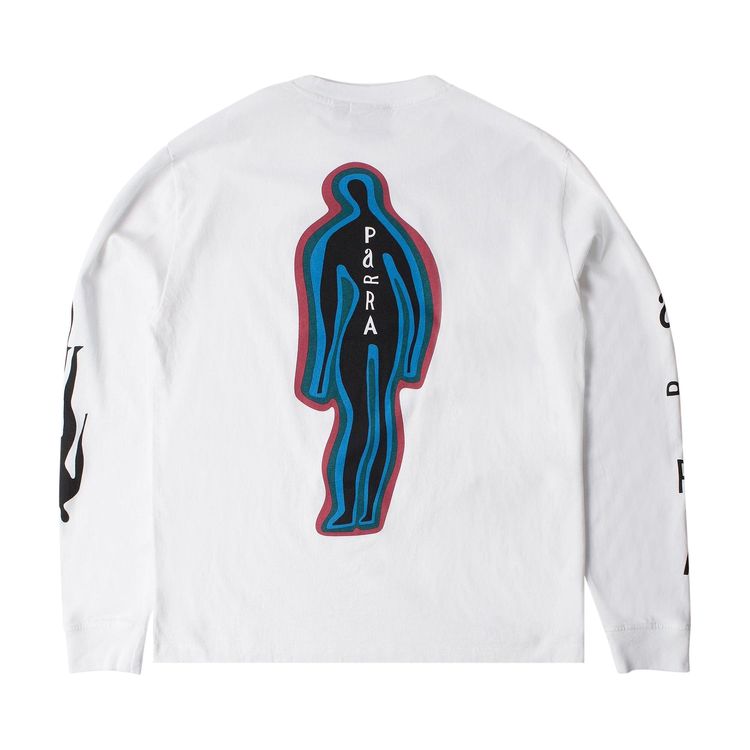 Parra The Hotel Long Sleeve T Shirt White