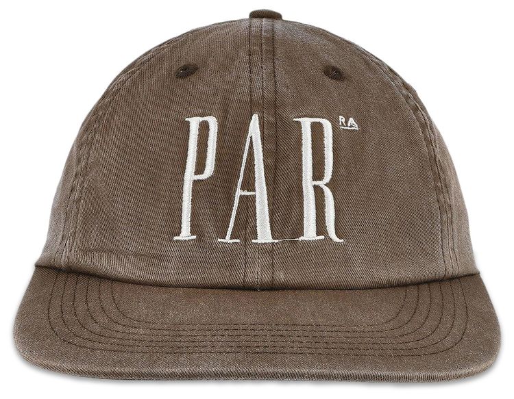 Parra Store Logo 6 Panel Hat Brown