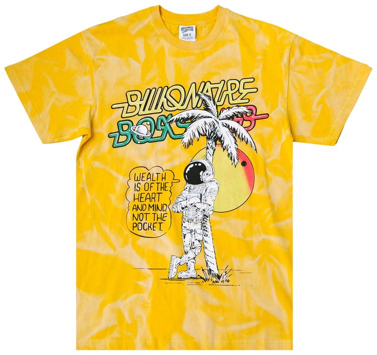 Billionaire Boys Club Chill Short Sleeve Knit Yolk Yellow