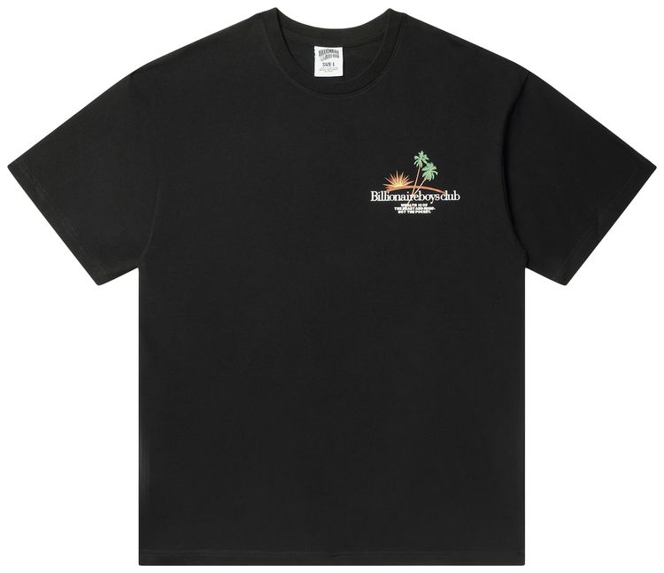 Billionaire Boys Club Palms Short Sleeve Tee Black