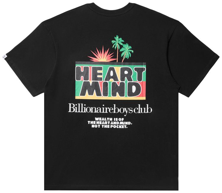 Billionaire Boys Club Palms Short Sleeve Tee Black
