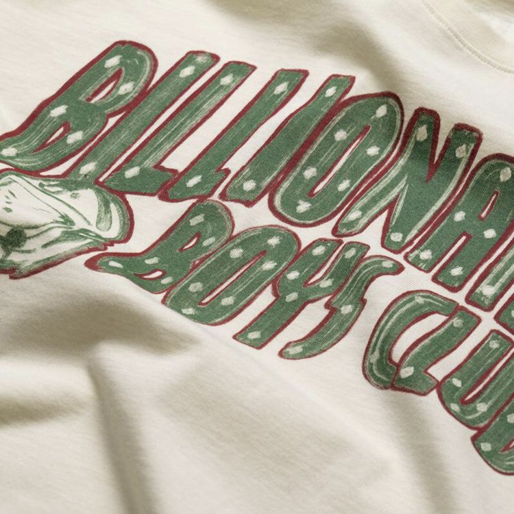 Billionaire Boys Club Curse Short Sleeve Tee Winter White