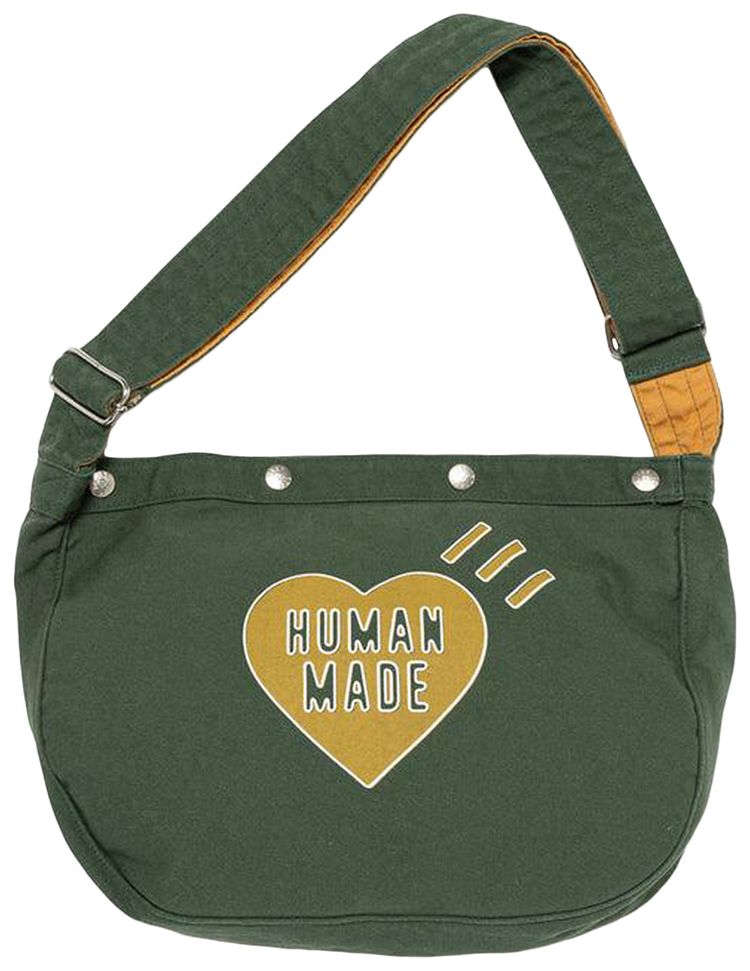 Human Made Paperboy Bag Green