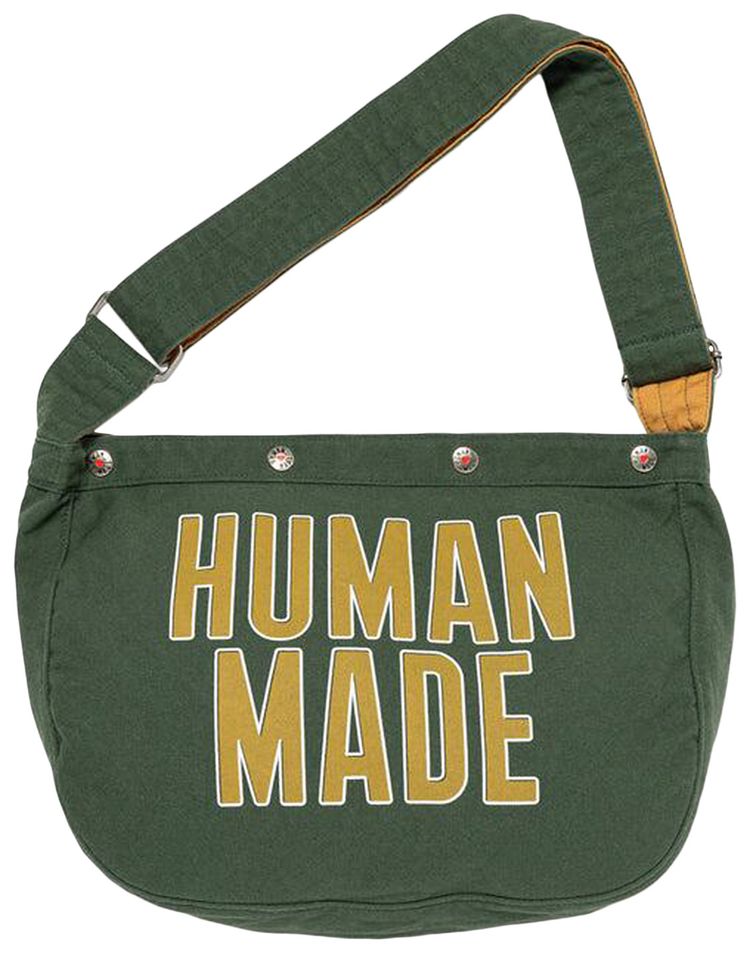 Human Made Paperboy Bag Green