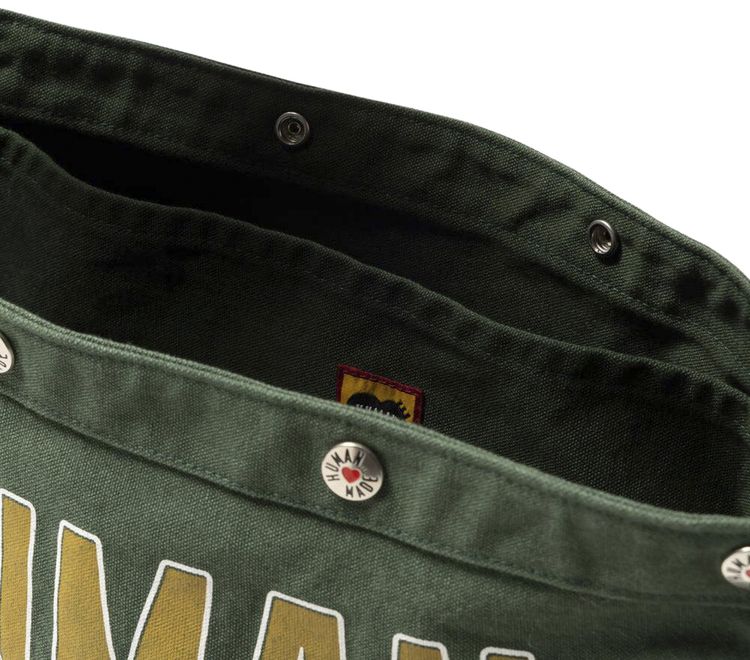 Human Made Paperboy Bag Green