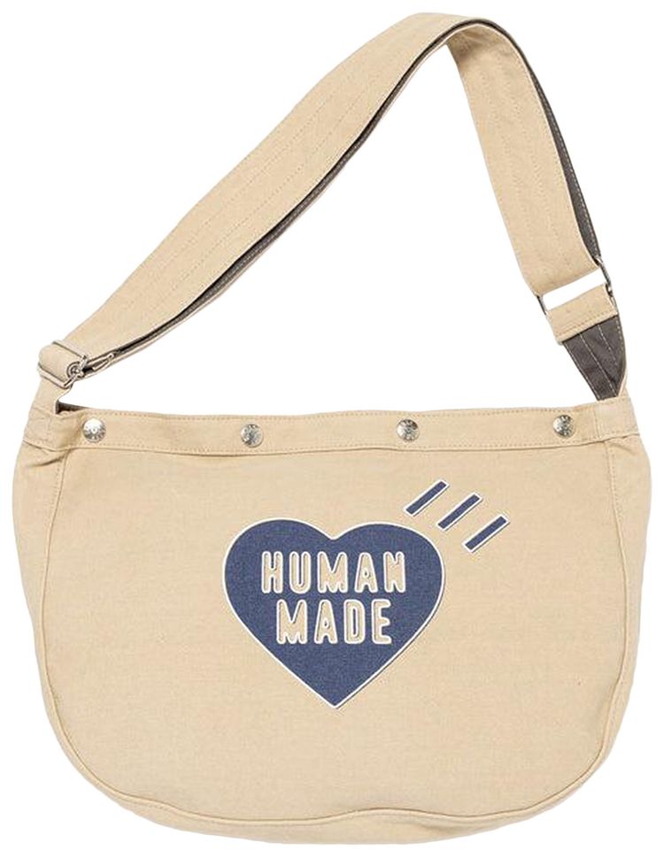 Human Made Paperboy Bag Beige