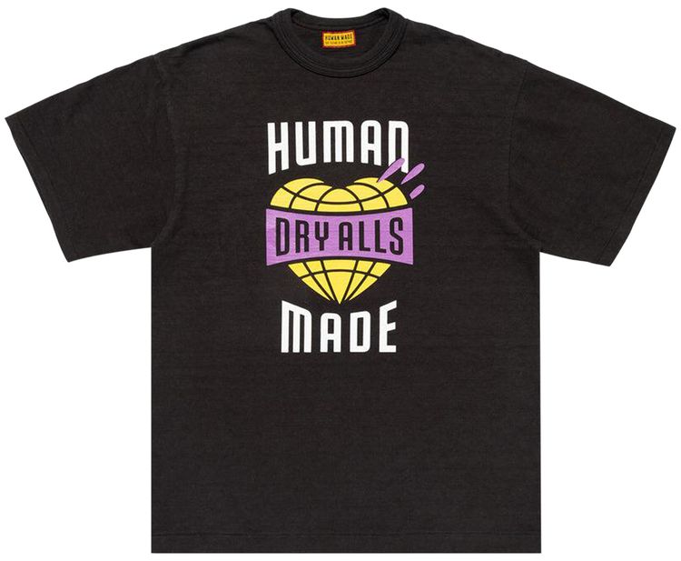 Human Made Graphic T Shirt Black