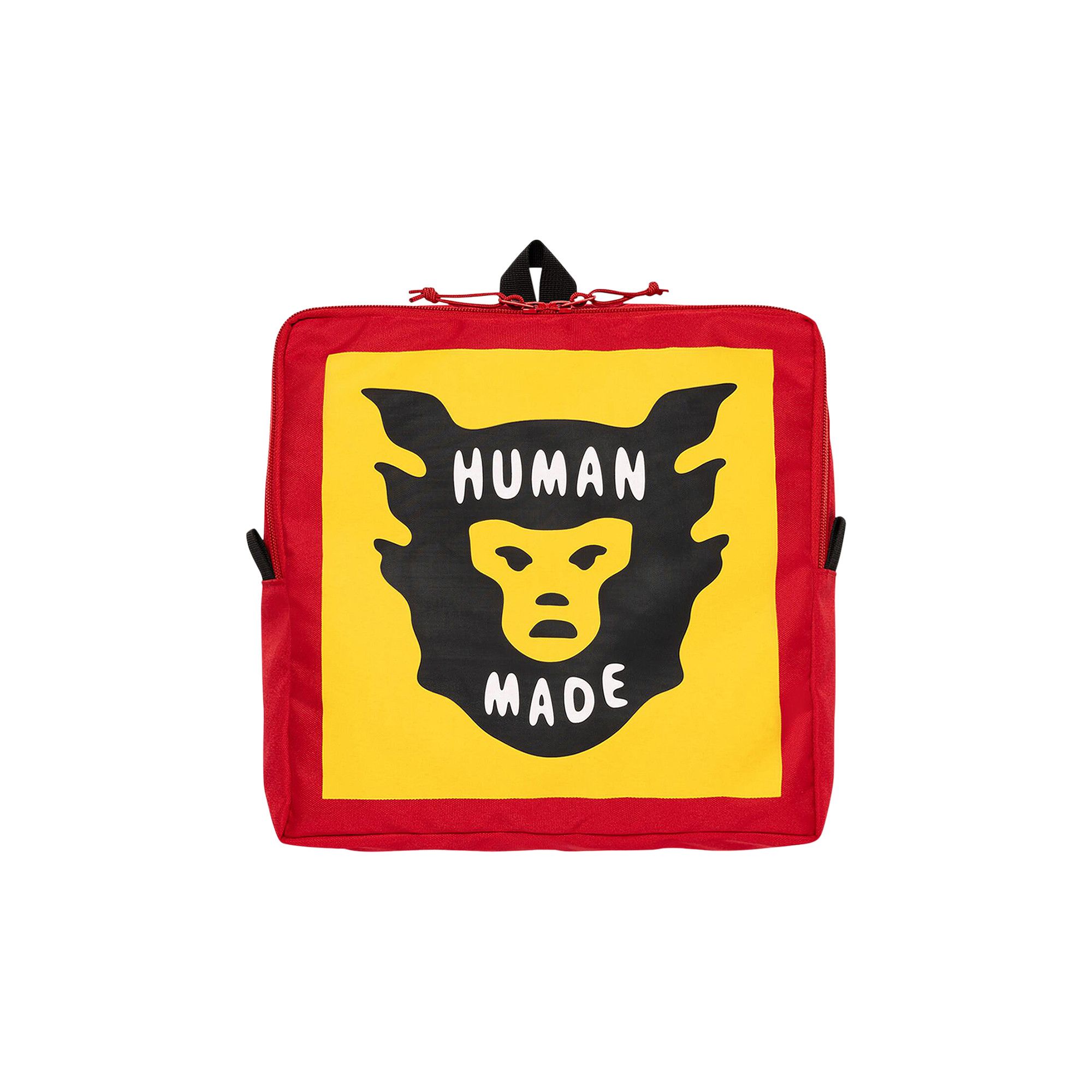 HUMAN MADE バックパック レッド/イエロー Buy Human Made Square Backpack 'Red' - HM30GD019 RED | GOAT