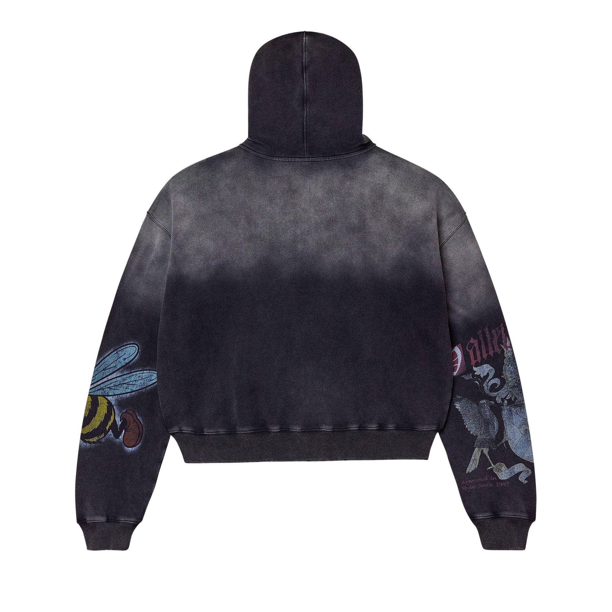 Buy Vale Forever Blasted Zip Up 'Black' - VALE 09 007 BZU BK | GOAT