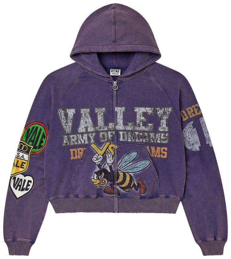 Vale Forever Army Zip Up Purple