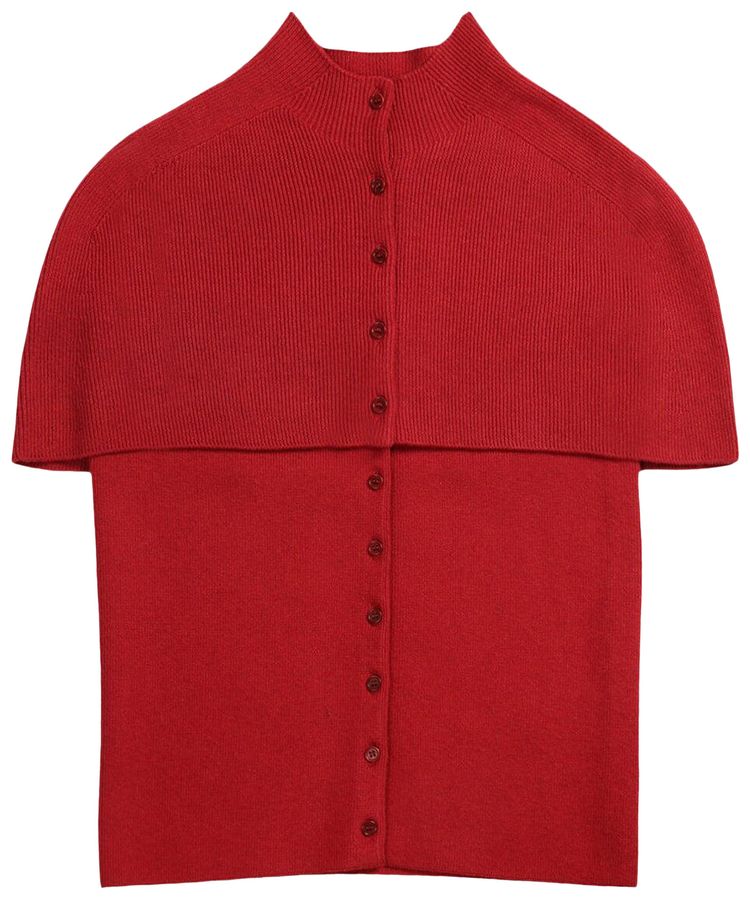 Amomento Cape Top  Bandeau Set Red