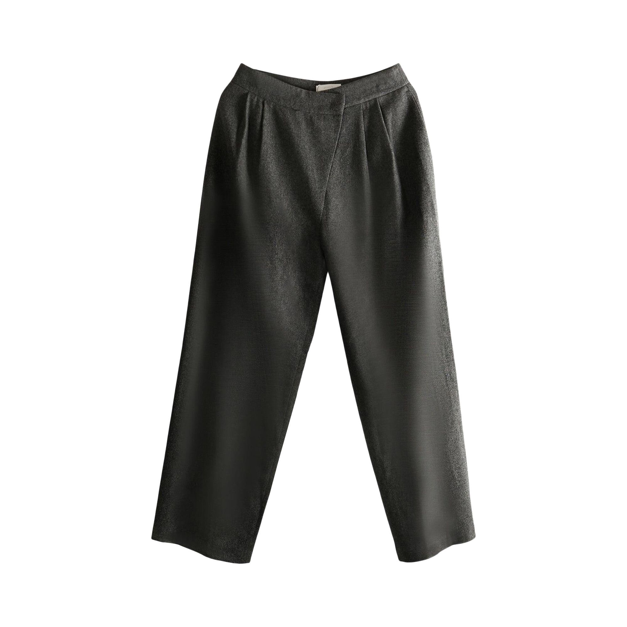 パンツ amomento Wool Wrap Pants, Black Buy Amomento Wool Wrap Pants 'Charcoal' - AM25FWW07PT CHAR | GOAT