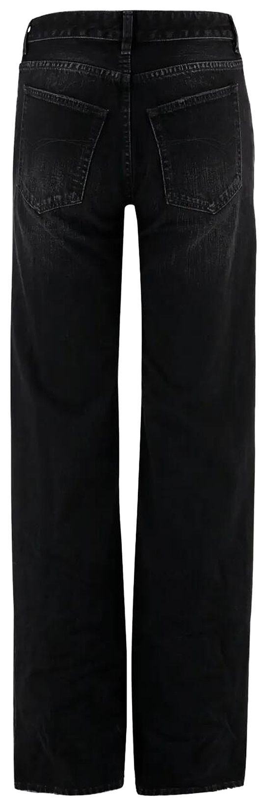 Balenciaga Wide Leg Pants Black Fade Out