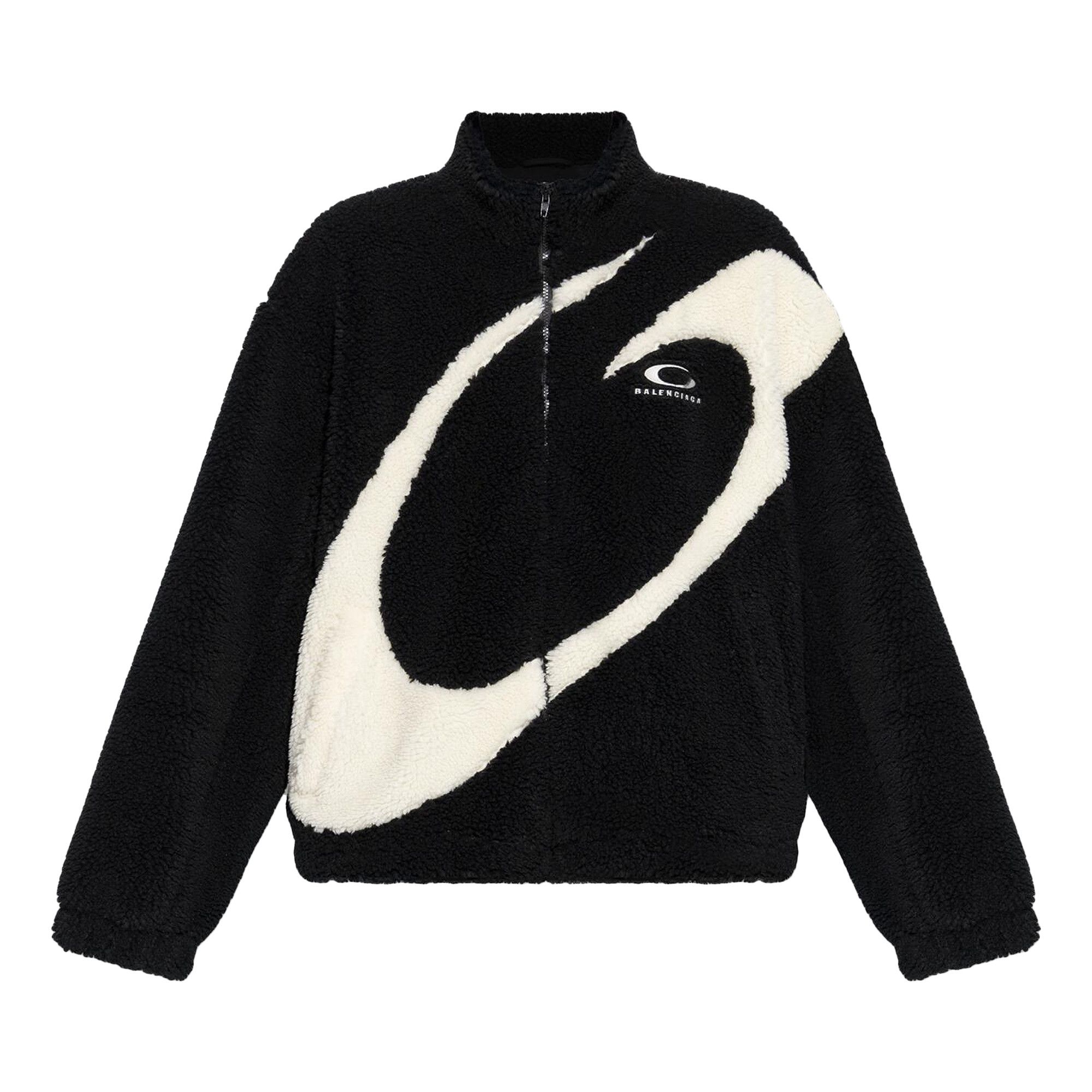 Buy Balenciaga Zip-Up Jacket 'Black' - 850858 TMQ26 1000 | GOAT