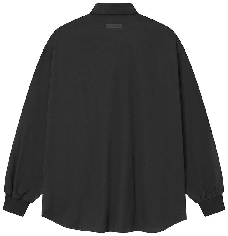 Fear of God Essentials Oxford Shirt Jet Black