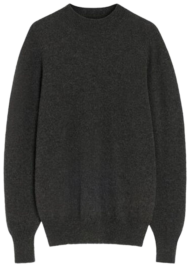 Lemaire Mock Neck Sweater Mink Brown