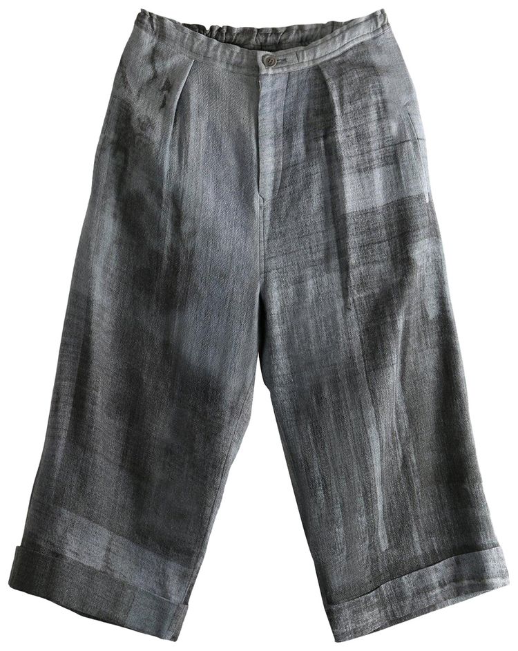 Ys O Front Tuck Mackin P Pant Grey