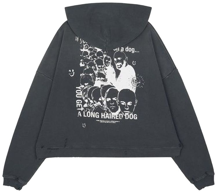 Paly Hollywood Synanon Hooded Sweatshirt Black