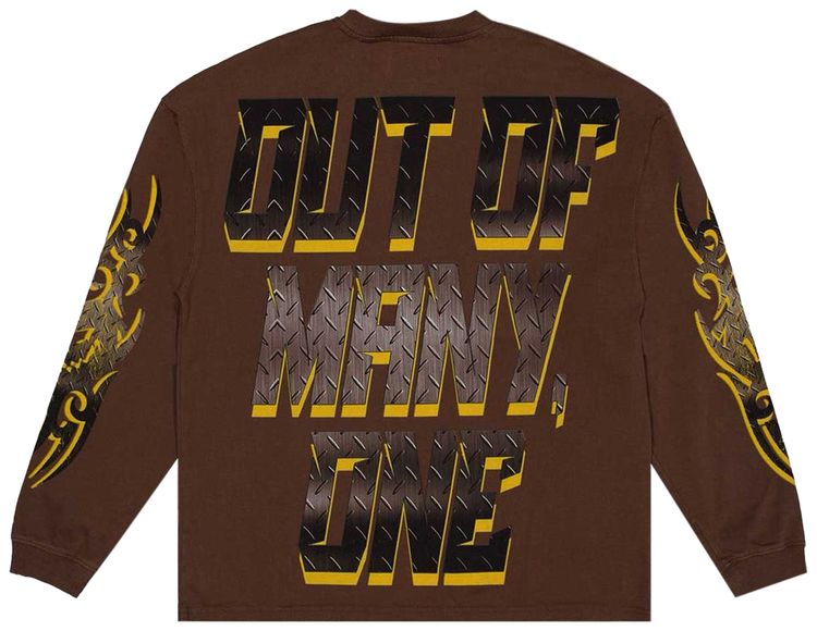 Godspeed Under Construction Long Sleeve T Shirt Brown