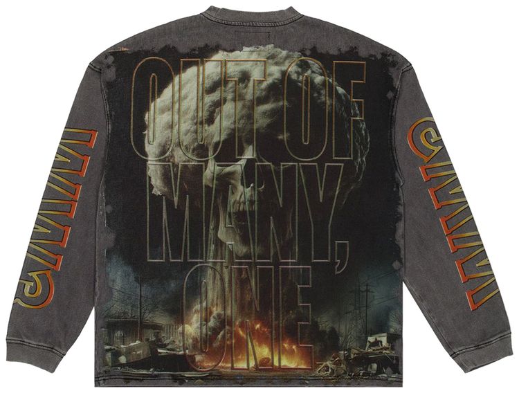 Godspeed Detonator Long Sleeve T Shirt Grey Wash