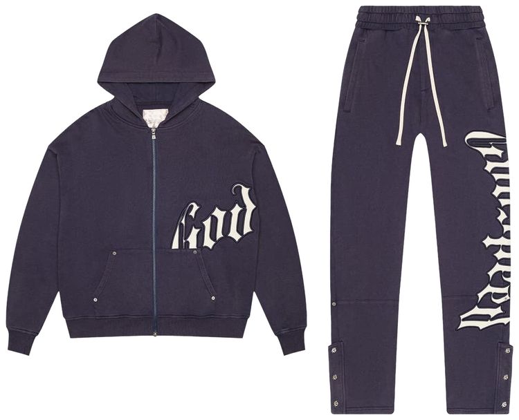 Godspeed OG Logo Sweatsuit V2 Navy