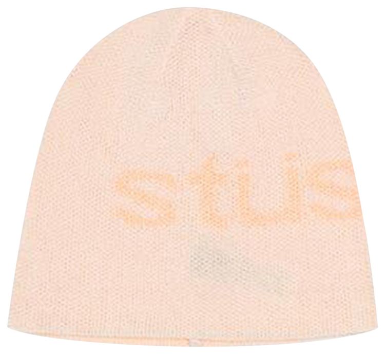 Stussy Skullcap Helvetica Uv Beanie White