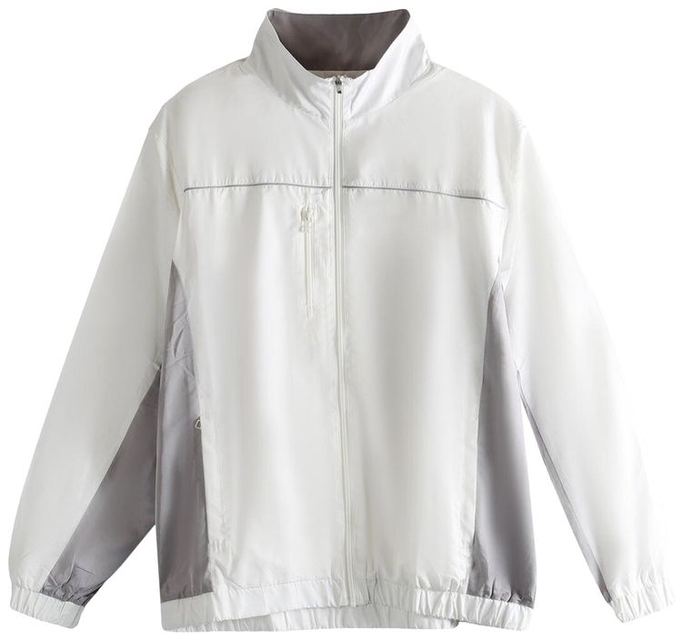 Malbon Peninsula Shell Jacket White