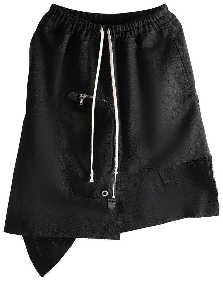 Rick Owens Gonna Dracca Skirt Black