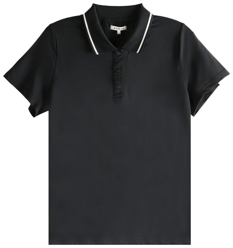 Malbon Paloma Polo Shirt Black
