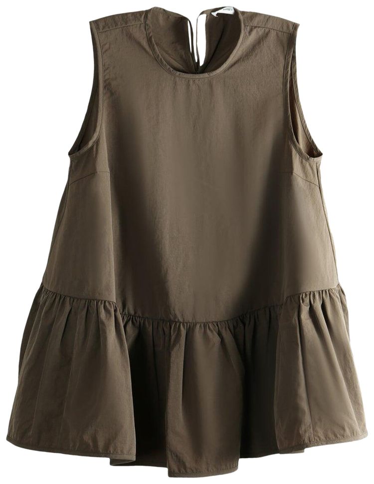 Cecilie Bahnsen Asta Top Soil Brown