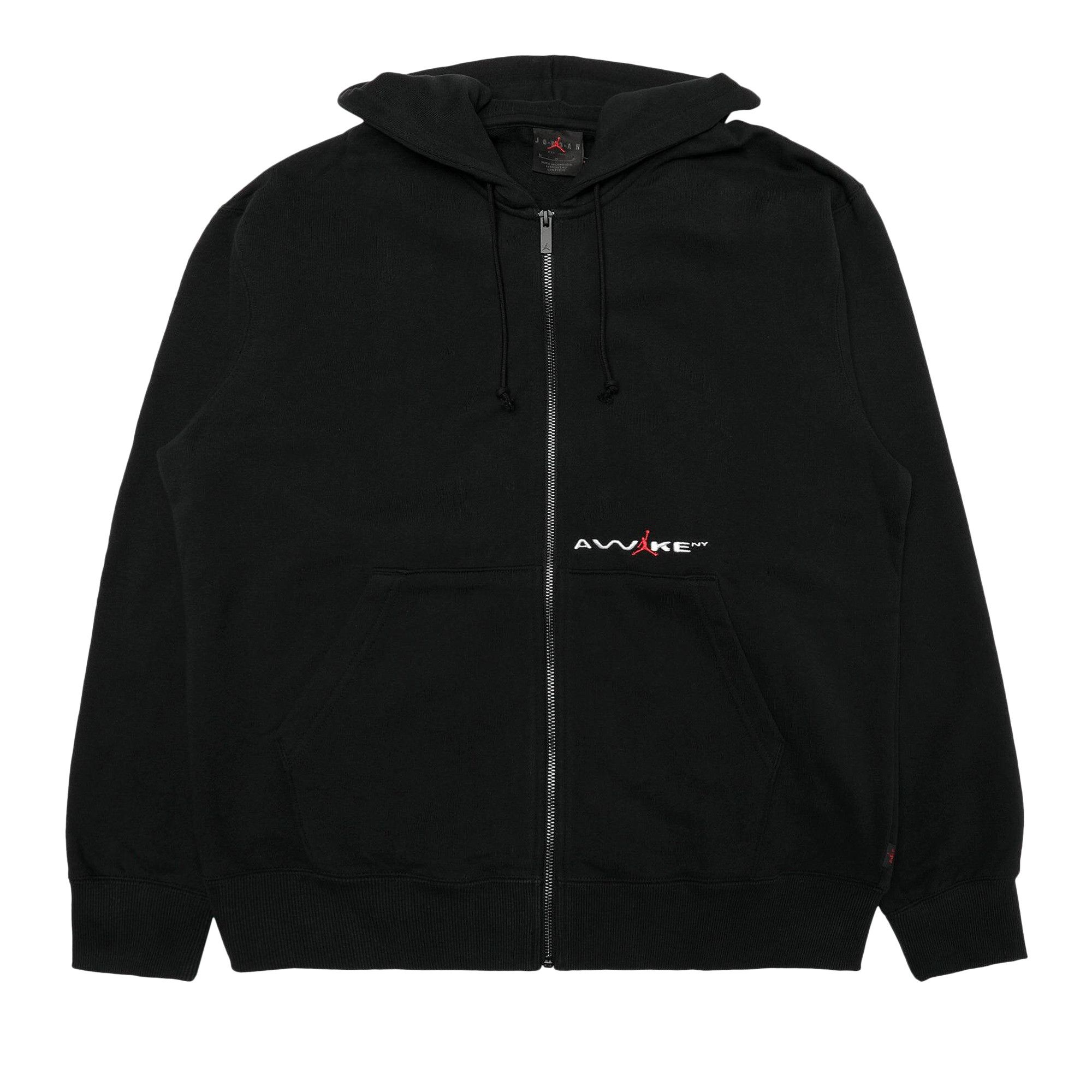 Buy Air Jordan x Awake NY Full-Zip Fleece Hoodie 'Black/University