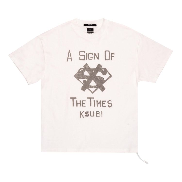 Ksubi The Sign Ekcess T Shirt Antique White