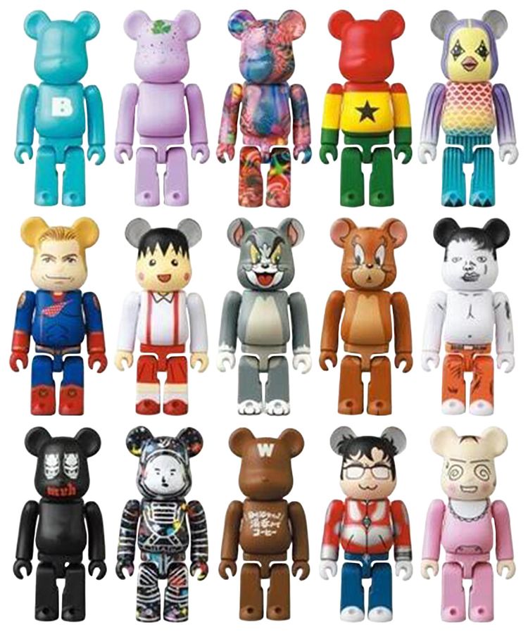 BERBRICK Series 41 Sealed Case 100 Mystery 24 Blind Boxes