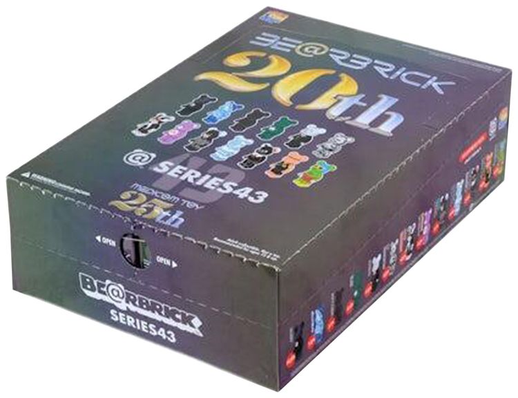 BERBRICK Series 43 Sealed Case 100 Mystery 24 Blind Boxes