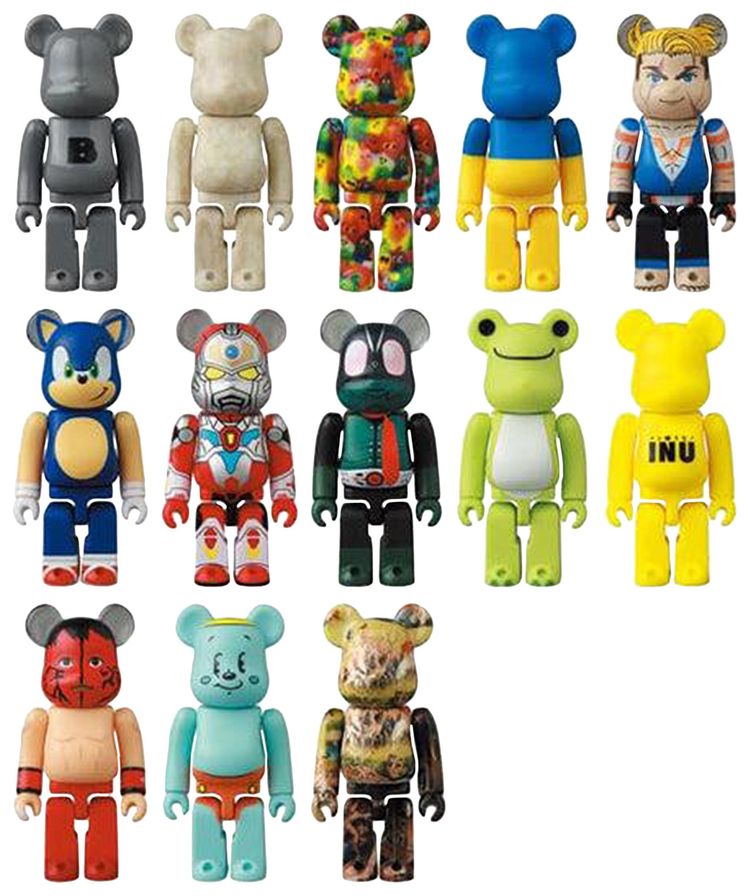 BERBRICK Series 46 Sealed Case 100 Mystery 24 Blind Boxes