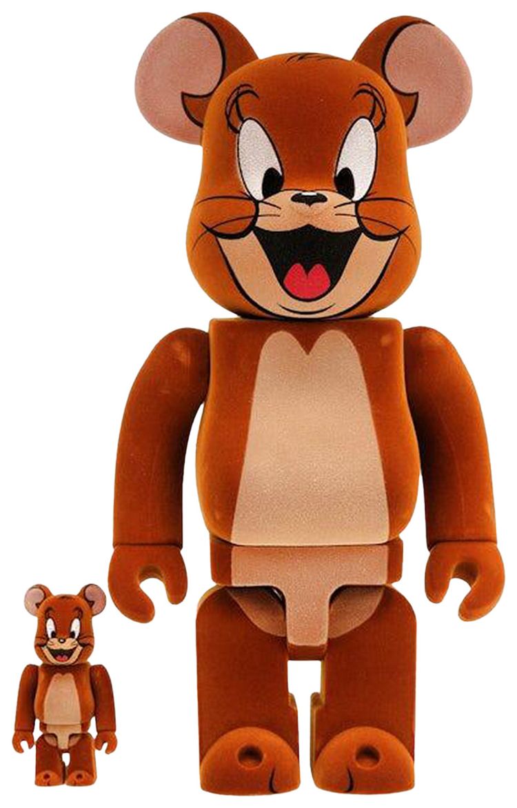 BERBRICK Tom and Jerry Jerry Flocky 100  400 Set Brown