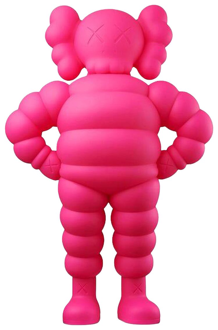 KAWS Chum Vinyl Figure Pink