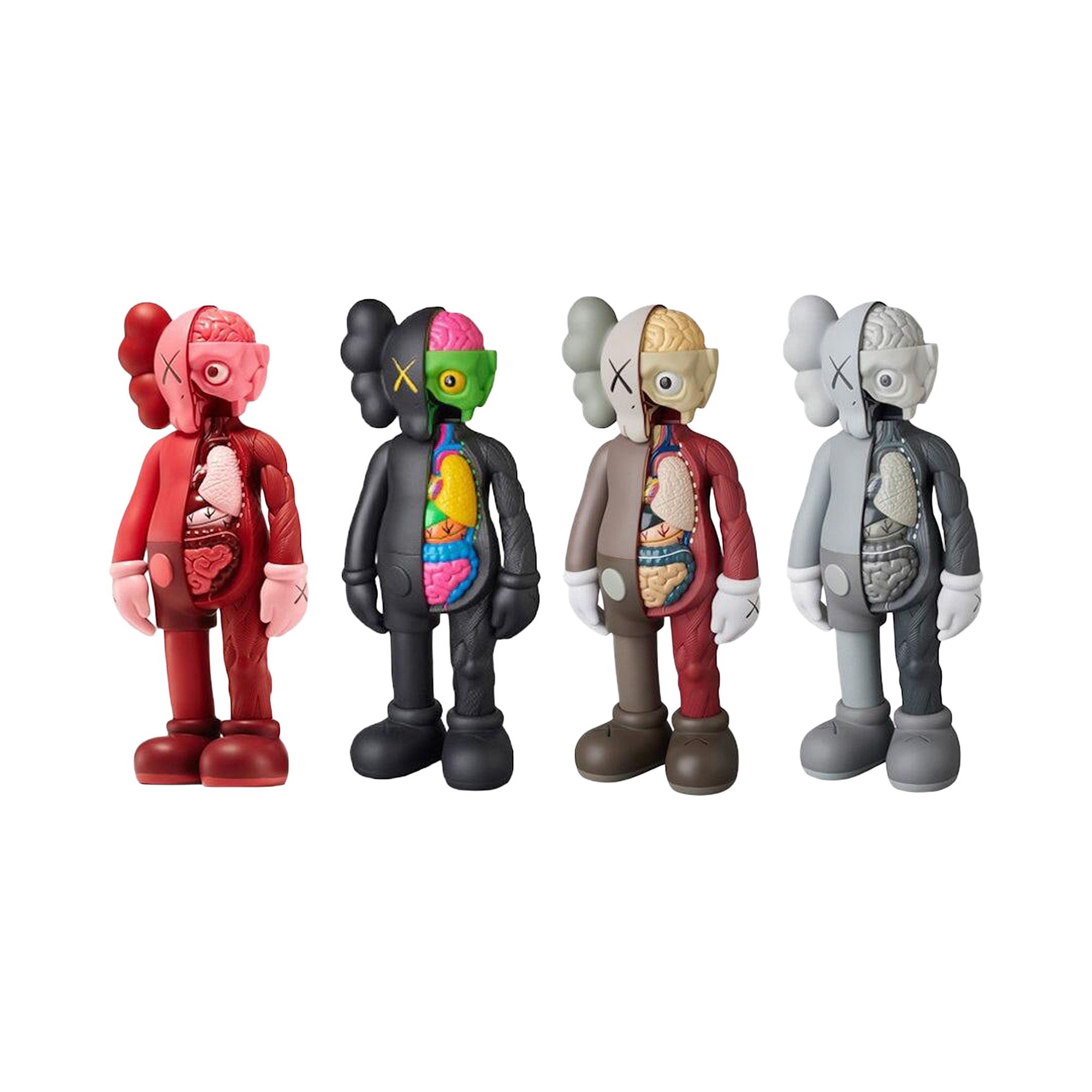 Buy KAWS Companion Flayed Open Edition Vinyl Figure 'Set' - 03929