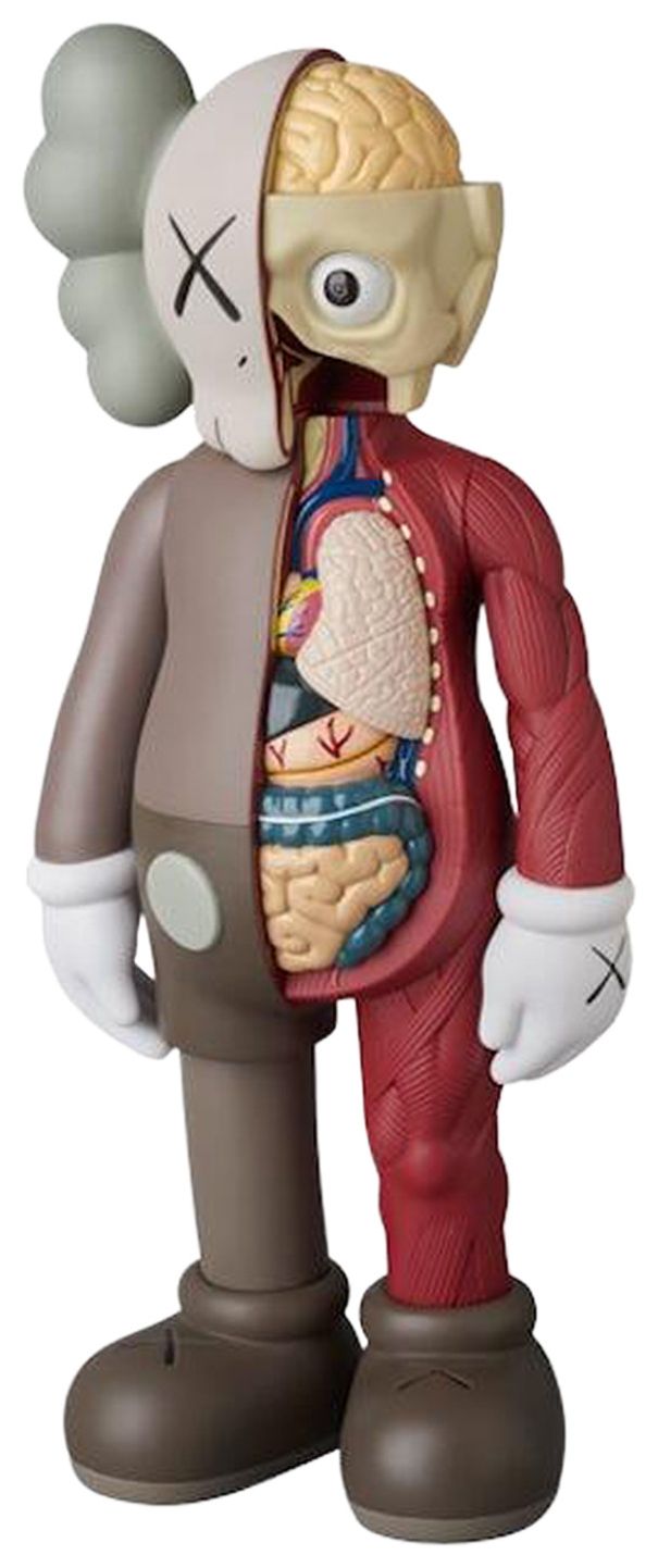 KAWS Companion Flayed Open Edition Vinyl Figure Brown
