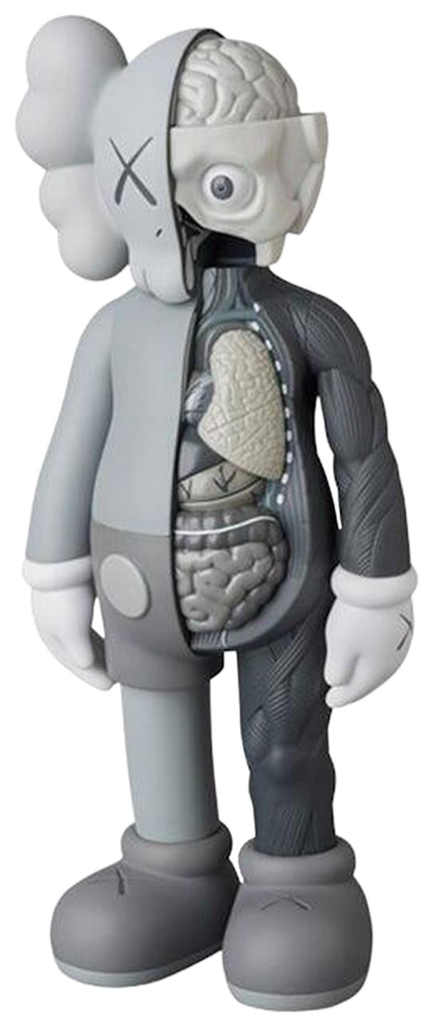 KAWS Companion Flayed Open Edition Vinyl Figure Grey