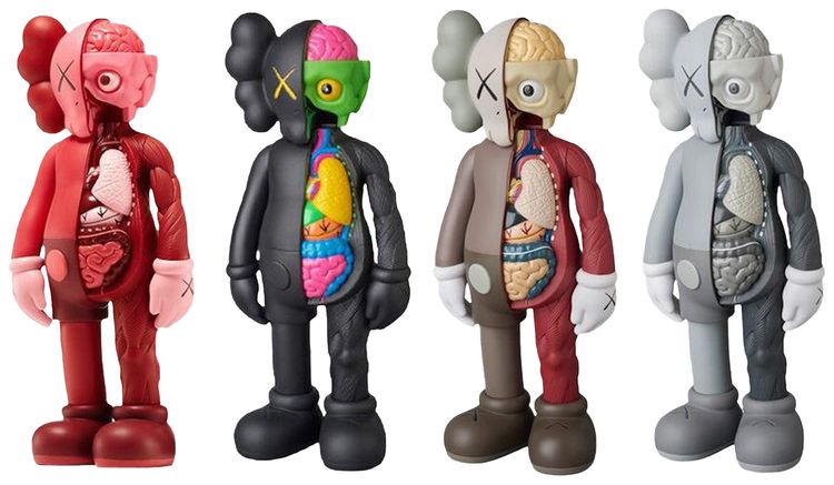 KAWS Companion Open Edition Vinyl Figure Black