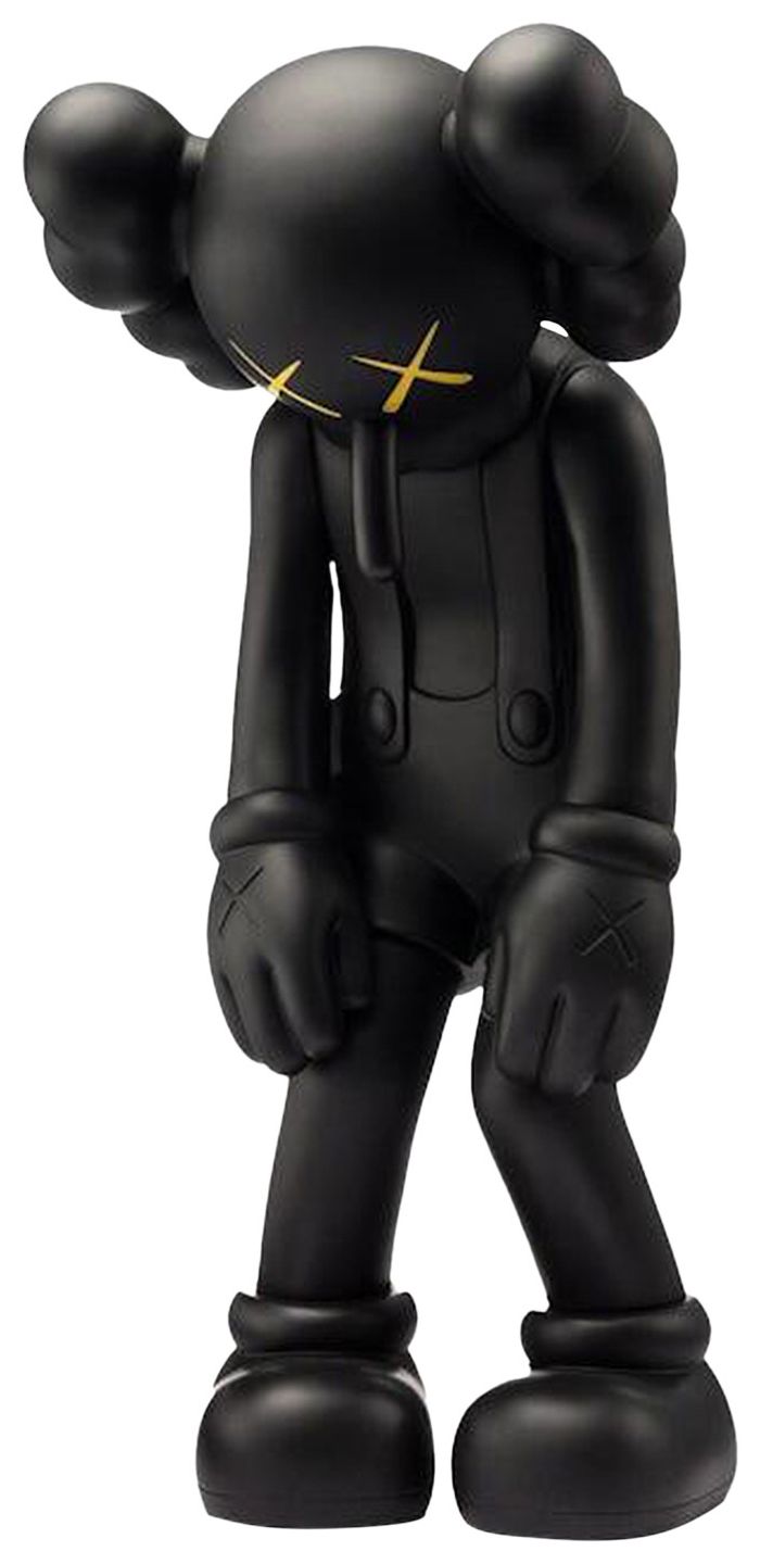 KAWS Small Lie Companion Vinyl Figure Black