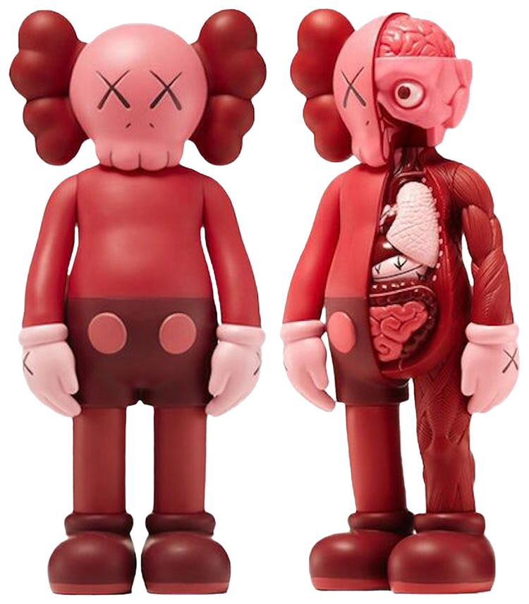 KAWS Companion Flayed  Companion Open Edition Vinyl Figure Blush