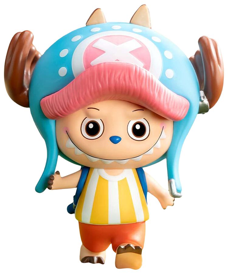 Pop Mart Labubu THE MONSTERS x One Piece Series Tonytony Chopper Figure Multicolor