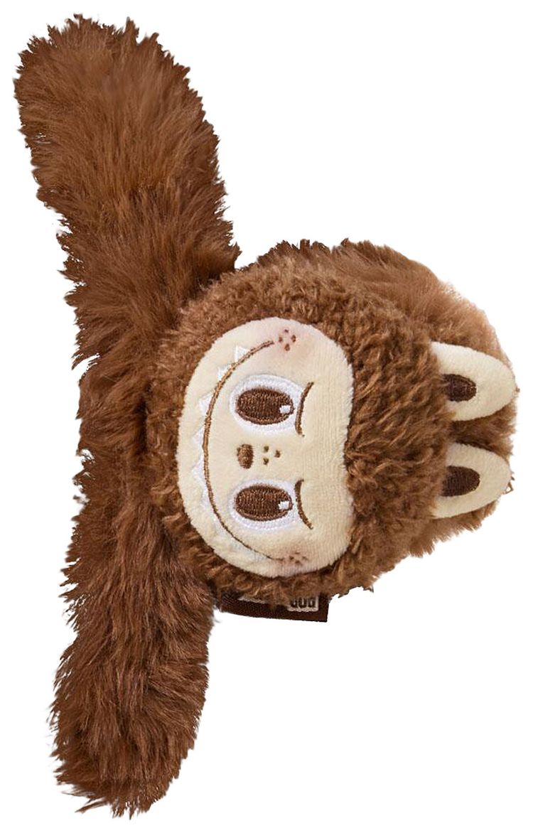 Pop Mart THE MONSTERS Labubu Classic Series Plush Hair Clip Brown